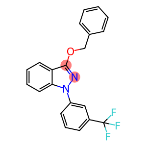 3-(Benzyloxy)-1-[3-(trifluoromethyl)phenyl]-1H-indazole
