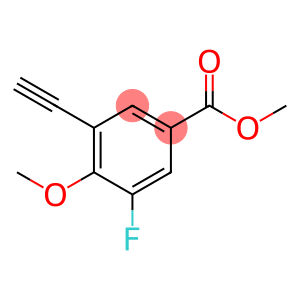 Methyl 3-ethynyl-5-fluoro-4-methoxybenzoate