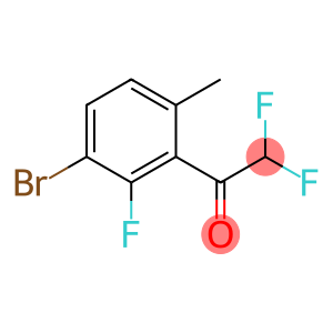 1-(3-Bromo-2-fluoro-6-methylphenyl)-2,2-difluoroethanone