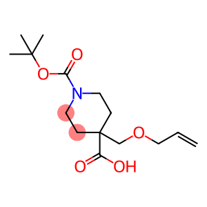 1-[(tert-butoxy)carbonyl]-4-[(prop-2-en-1-yloxy)methyl]piperidine-4-carboxylic acid