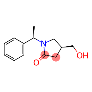 (S)-4-(HYDROXYMETHYL)-1-((R)-1-PHENYLETHYL)PYRROLIDIN-2-ONE