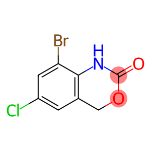 2H-3,1-Benzoxazin-2-one, 8-bromo-6-chloro-1,4-dihydro-