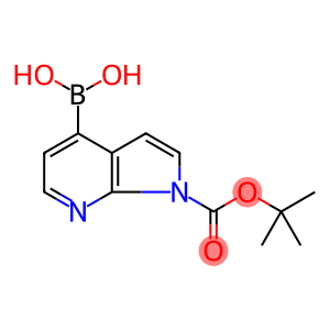 (1-(tert-Butoxycarbonyl)-1H-pyrrolo[2,3-b]pyridin-4-yl)boronic acid