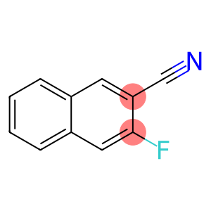 2-Cyano-3-fluoro-2-naphthalene