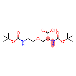 N-ALPHA-EPSILON-DI-T-BUTOXYCARBONYL-O-AMINOETHYL-L-SERINE