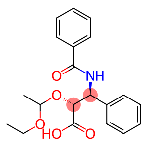 (ALPHAR,BETAS)-BETA-(苯甲酰基氨基)-ALPHA-(1-乙氧基乙氧基)苯丙酸