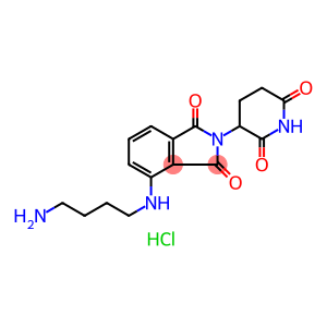 4-[(4-Aminobutyl)amino]-2-(2,6-dioxopiperidin-3-yl)isoindoline-1,3-dione HCl