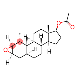 Androstan-17-ol, 2,3-epoxy-1-methyl-, acetate, (1alpha,2alpha,3alpha,5 alpha,17beta)-