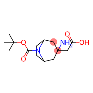 2-{3-amino-8-[(tert-butoxy)carbonyl]-8-azabicyclo[3.2.1]octan-3-yl}acetic acid