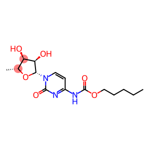 Pentyl (1-((2R,3R,4S,5R)-3,4-dihydroxy-5-methyltetrahydrofuran-2-yl)-2-oxo-1,2-dihydropyrimidin-4-yl)carbamate