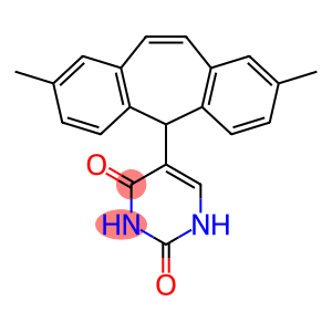 2,4(1H,3H)-Pyrimidinedione, 5-(2,8-dimethyl-5H-dibenzo[a,d]cyclohepten-5-yl)-