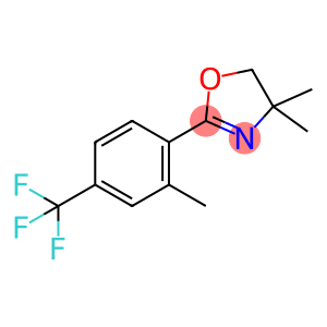 4,5-Dihydro-4,4-dimethyl-2-[2-methyl-4-[trifluoromethyl]phenyl]oxazole