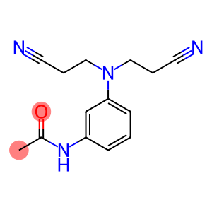 Acetamide, N-[3-[bis(2-cyanoethyl)amino]phenyl]-