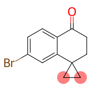 7'-bromo-3',4'-dihydro-2'H-spiro[cyclopropane-1,1'-naphthalen]-4'-one