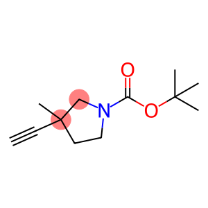 tert-butyl 3-ethynyl-3-methylpyrrolidine-1-carboxylate