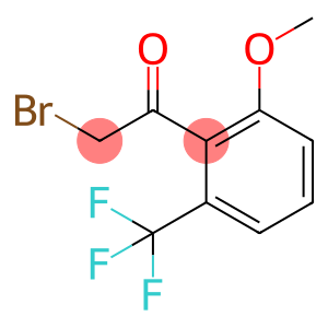 Ethanone, 2-bromo-1-[2-methoxy-6-(trifluoromethyl)phenyl]-