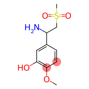 5-(1-amino-2-(methylsulfonyl)ethyl)-2-methoxyphenol