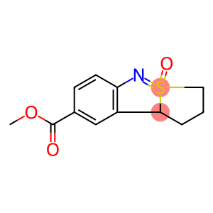 methyl 1,2,3,9b-tetrahydrobenzo[c]thieno[2,1-e]isothiazole-8-carboxylate 4-oxide