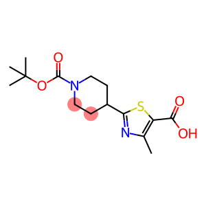 4-METHYL-2-[1-(TERT-BUTOXYCARBONYL)PIPERID-4-YL]-1,3-THIAZOLE-5-CARBOXYLIC ACID