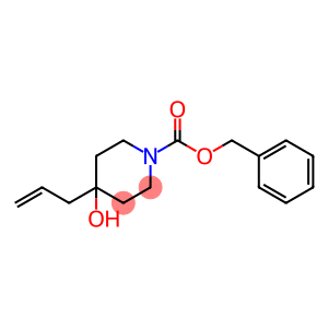 1-Piperidinecarboxylic acid, 4-hydroxy-4-(2-propen-1-yl)-, phenylmethyl ester