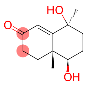 1β,4β-Dihydroxy-11,12,13-trinoreudesm-5-en-7-one