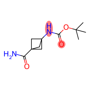 Carbamic acid, N-[3-(aminocarbonyl)bicyclo[1.1.1]pent-1-yl]-, 1,1-dimethylethyl ester