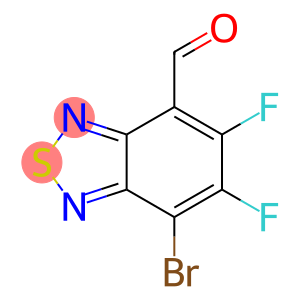 7-Bromo-5,6-difluorobenzo[c][1,2,5]thiadiazole-4-carbaldehyde
