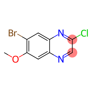 7-Bromo-2-chloro-6-methoxyquinoxaline