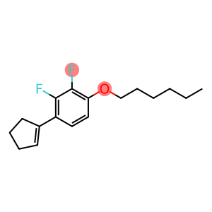 1-(1-Cyclopenten-1-yl)-2,3-difluoro-4-(hexyloxy)benzene