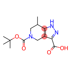 5-tert-butoxycarbonyl-7-methyl-2,4,6,7-tetrahydropyrazolo[4,3-c]pyridine-3-carboxylic acid