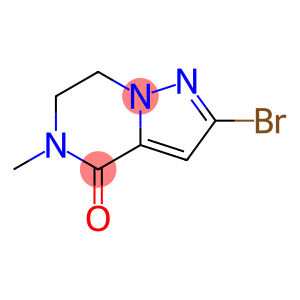 2-bromo-5-methyl-4H,5H,6H,7H-pyrazolo[1,5-a]pyrazin-4-one