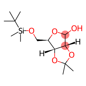 5-O-TERT-BUTYLDIMETHYLSILYL-2,3-O-ISOPROPYLIDENE-D-RIBOFURANOSE