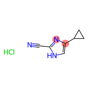 4-cyclopropyl-1H-imidazole-2-carbonitrile hydrochloride