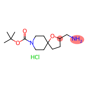 tert-butyl 2-(aminomethyl)-1-oxa-8-azaspiro[4.5]decane-8-carboxylate hydrochloride