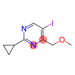 2-cyclopropyl-5-iodo-4-(methoxymethyl)pyrimidine