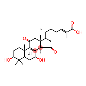 Lanosta-8,24-dien-26-oic acid, 3,7-dihydroxy-11,15-dioxo-, (3β,7β,24E)-