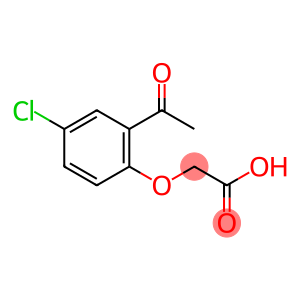 (2-Acetyl-4-chlorophenoxy)acetic acid