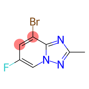 8-bromo-6-fluoro-2-methyl-[1,2,4]triazolo[1,5-a]pyridine