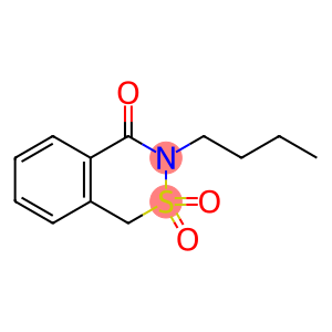 1H-2,3-Benzothiazin-4(3H)-one, 3-butyl-, 2,2-dioxide