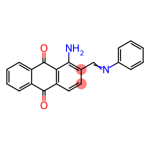 1-AMINO-2-[(PHENYLIMINO)METHYL]ANTHRAQUINONE