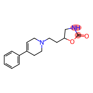 2-Oxazolidinone, 5-[2-(3,6-dihydro-4-phenyl-1(2H)-pyridinyl)ethyl]-