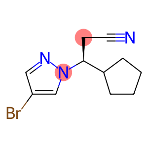 (S)-3-(4-溴-1H-吡唑-1-基)-3-环戊基丙腈