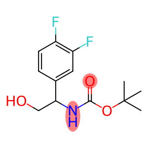 tert-butyl 1-(3,4-difluorophenyl)-2-hydroxyethylcarbaMate