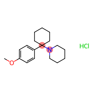 1-(1-(4-methoxyphenyl)cyclohexyl)piperidine HCl