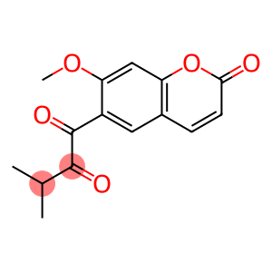 6-(3-Methyl-2-oxobutyroyl)-7-methoxycoumarin