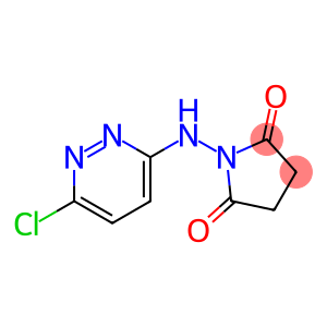 1-[(6-chloropyridazin-3-yl)amino]pyrrolidine-2,5-dione