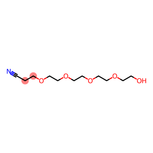 4,7,10,13-Tetraoxapentadecanenitrile, 15-hydroxy-