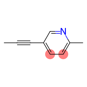 Pyridine, 2-methyl-5-(1-propynyl)- (9CI)