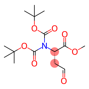 Methyl (S)-2-(bis(tert-butoxycarbonyl)amino)-4-oxobutanoate