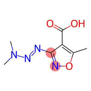 4-Isoxazolecarboxylicacid,3-(3,3-dimethyl-1-triazenyl)-5-methyl-(9CI)